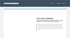 Desktop Screenshot of nycdogrunners.com